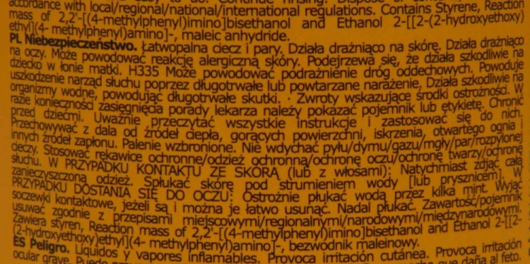 Zestaw naprawczy 250gr Chamaleon 508