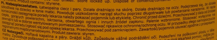 Szpachla z włóknem 1,85 kg Chamaleon