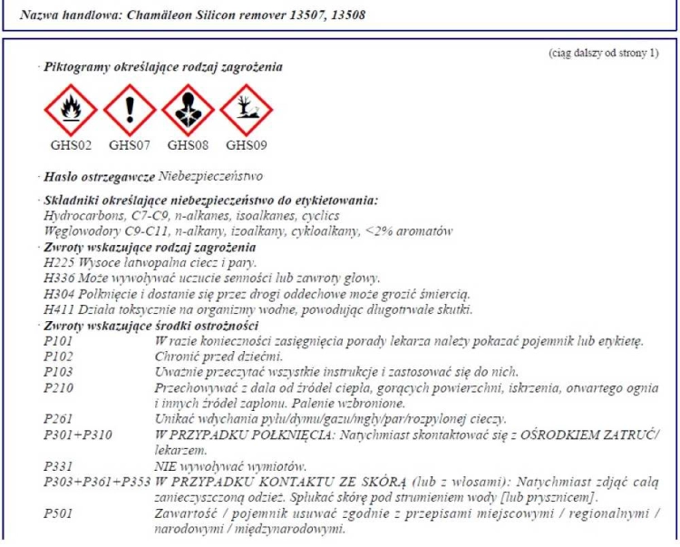 Zmywacz silikonowy 5L Chamaleon