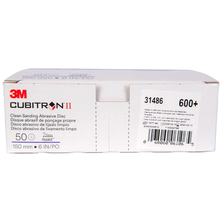 Krążek ścierny wielootworowy Cubitron II 150 mm 737U 600+ 3M 31486