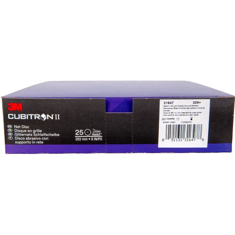 Krążek ścierny na siatce Cubitron II 203 mm 320+ 3M 31647