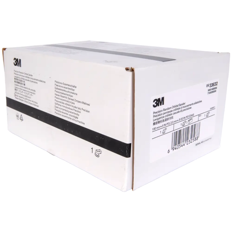 Szlifierka mimośrodowa 3M 150mm skok 2,5 mm pneum.