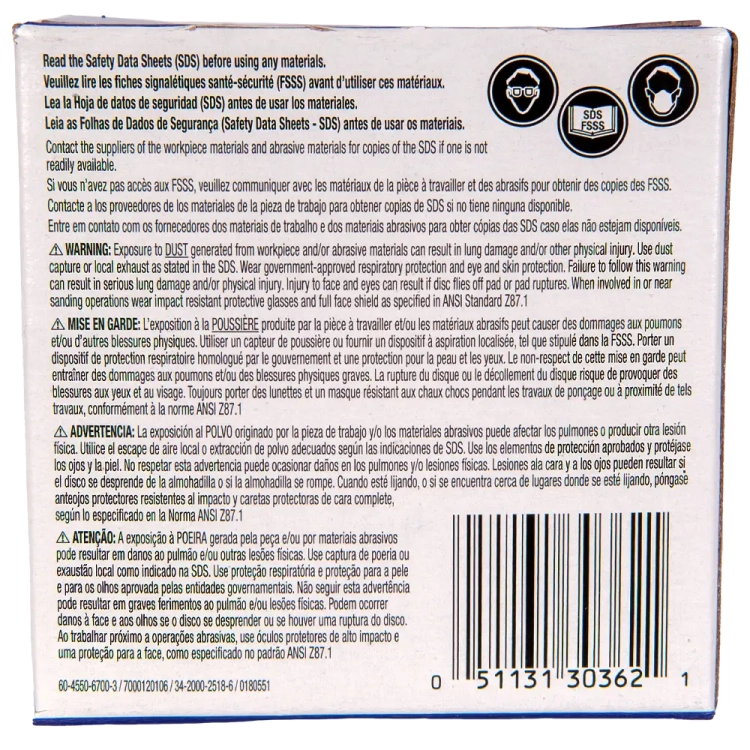 Krążki ścierne Trizact 75mm P5000 30362