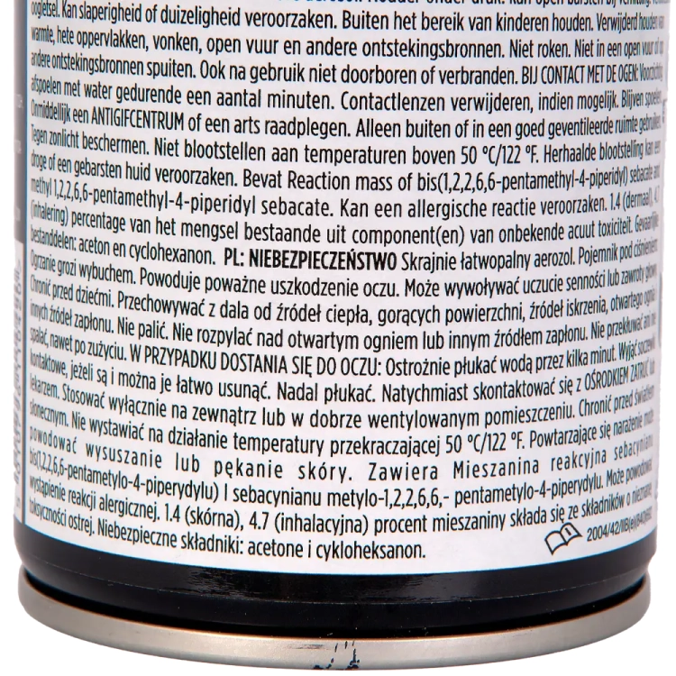 Lakier do felg czarny połysk spray 378 ml odporny na temperaturę do 120°C RAPTOR Wheel Paint U-POL RWPGB/AL