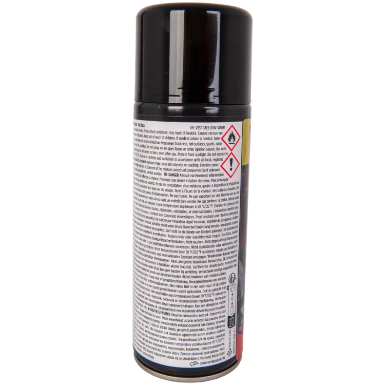 Lakier do silnika czarny mat spray 363 ml odporny na temperaturę do 300°C RAPTOR Engine Enamel U-POL REEFB/AL