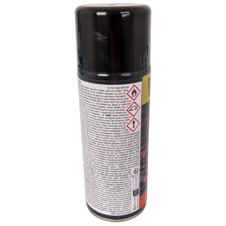 Lakier do felg bezbarwny połysk spray 365 ml odporny na temperaturę do 120°C RAPTOR Wheel Paint U-POL RWPGC/AL