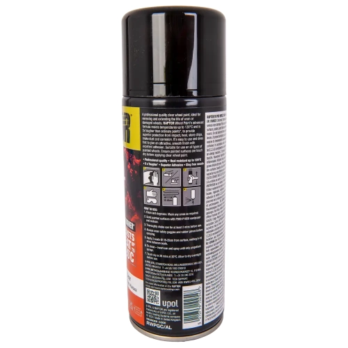 Raptor ochrona felg 120C Bezbarwny Połysk