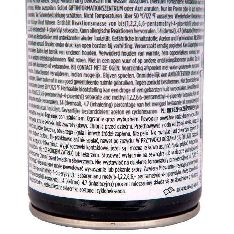 Lakier do felg czarny satynowy spray 378 ml odporny na temperaturę do 120°C RAPTOR Wheel Paint U-POL RWPSB/AL