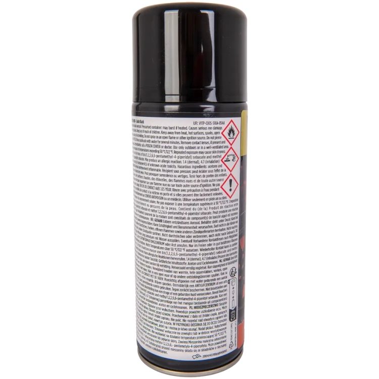 Lakier do felg czarny satynowy spray 378 ml odporny na temperaturę do 120°C RAPTOR Wheel Paint U-POL RWPSB/AL
