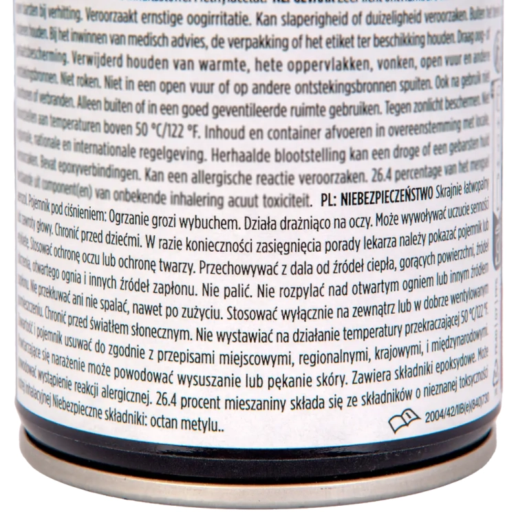 Lakier do silnika bezbarwny połysk spray 364 ml odporny na temperaturę do 300°C RAPTOR Engine Enamel U-POL REEGC/AL