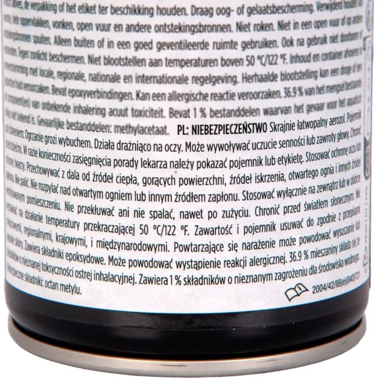 Lakier do układów wydechowych czerwony mat spray 352 ml odporny na temperaturę do 1000°C RAPTOR Flame Proof U-POL RFLFR/AL