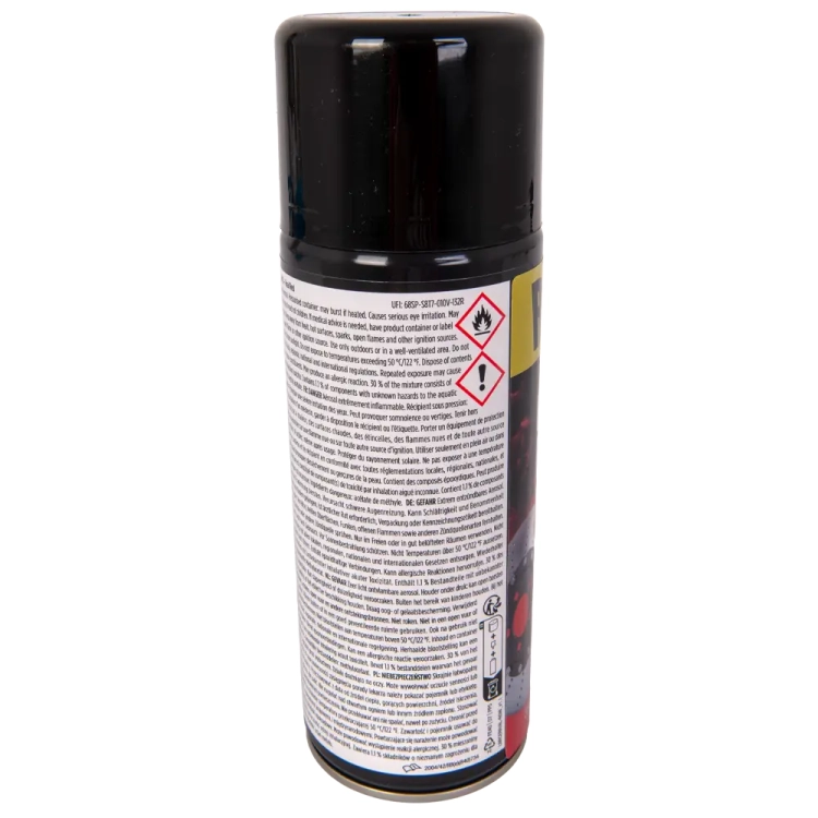Lakier do zacisków czerwony spray 357 ml odporny na temperaturę do 500°C RAPTOR Caliper Enamel U-POL RCERR/AL