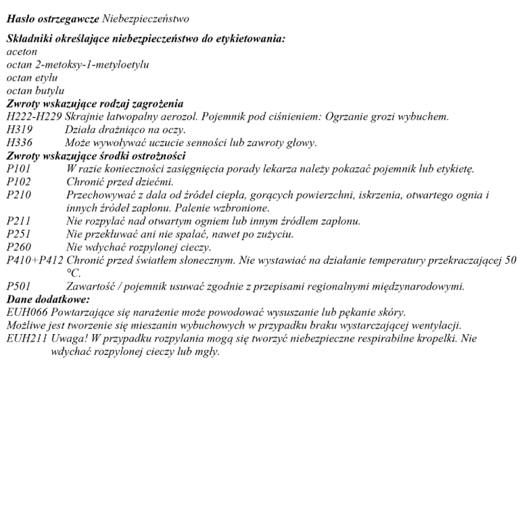 Farba do skór beżowa spray 400ml 680