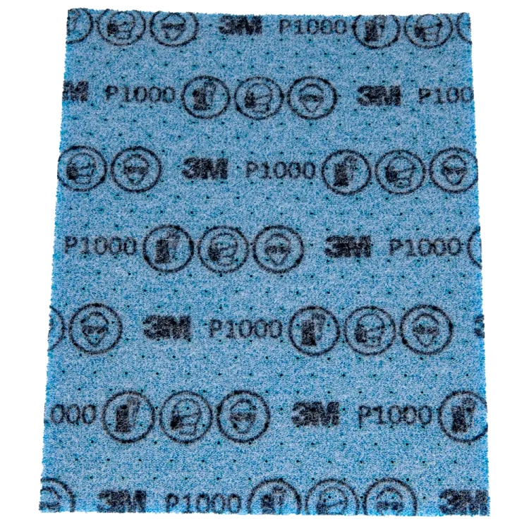 Arkusz ścierny na gąbce 3M Hookit, elastyczny P1000 - 10 szt.