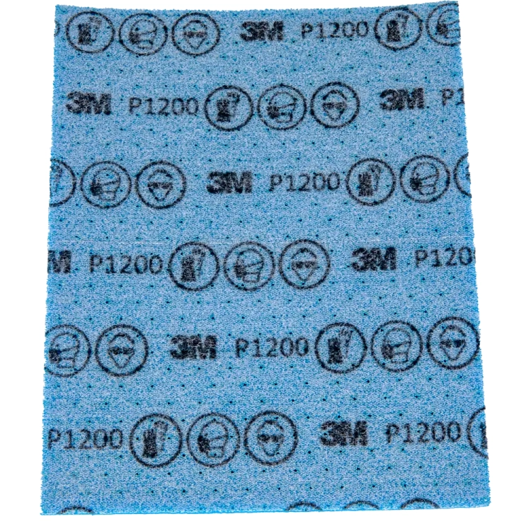 Elastyczny arkusz ścierny na gąbce P1200 139 × 172 mm 3M Hookit 33535