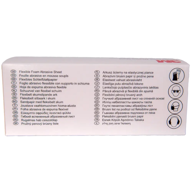 Arkusz ścierny na gąbce 3M Hookit, elastyczny P2000