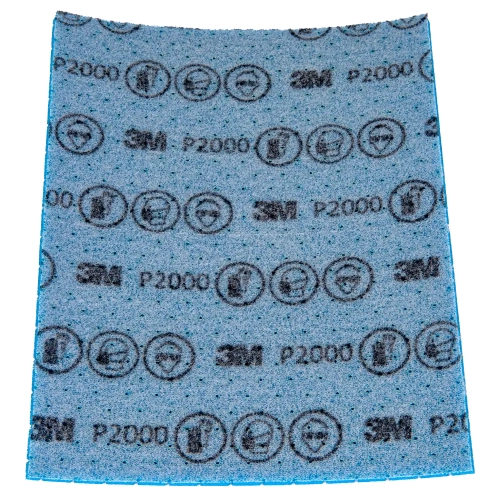 Arkusz ścierny na gąbce 3M Hookit, elastyczny P2000