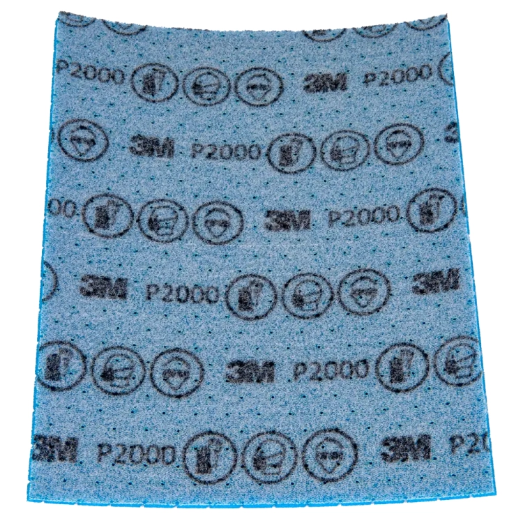 Arkusz ścierny na gąbce 3M Hookit, elastyczny P2000