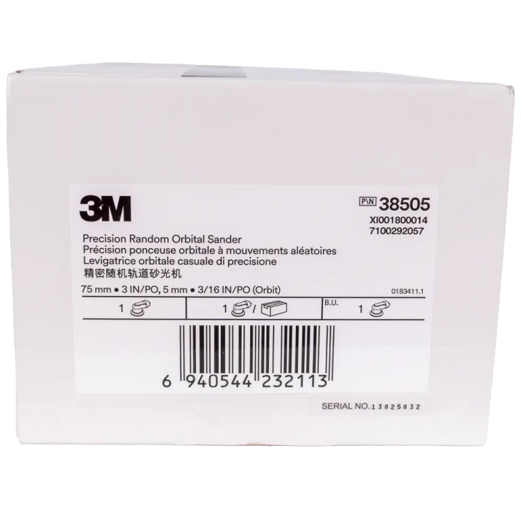 Szlifierka mimośrodowa 3M 75 mm skok 5 mm pneumatyczna