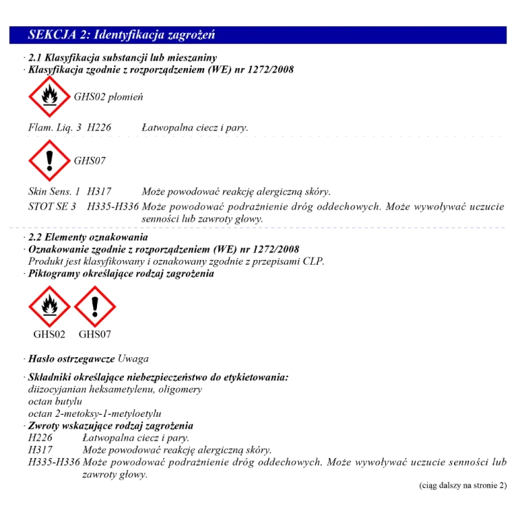 Utwardzacz szybki 0,5L UNI Chamaleon 235