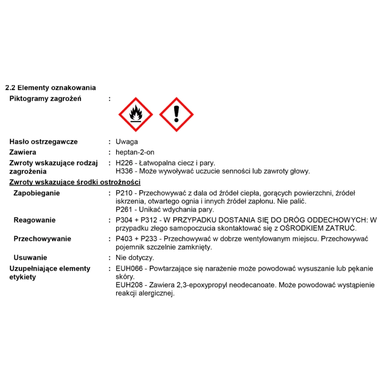 Duxone dodatek do bezbarwnego Blue 0,1L