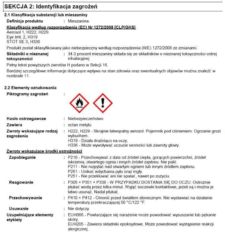 Lakier do układów wydechowych czerwony mat spray 352 ml odporny na temperaturę do 1000°C RAPTOR Flame Proof U-POL RFLFR/AL
