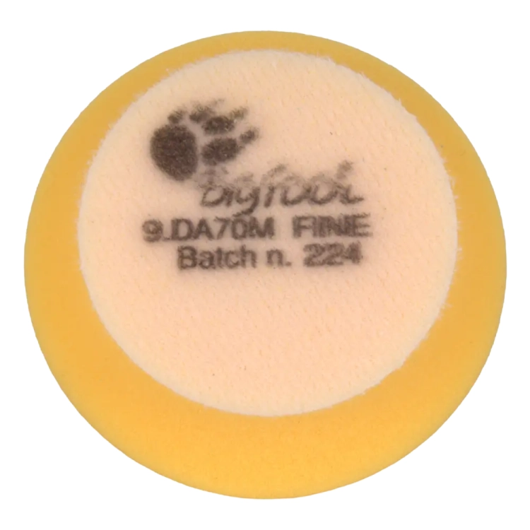 Gąbka polerska na rzep D-A FINE 50/70 mm żółta RUPES BigFoot 9.DA50/70M