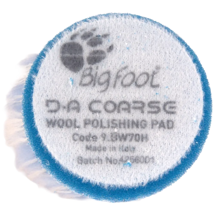 Futro polerskie niebieskie Coarse 50/65 mm Rupes BigFoot 9.BW70H