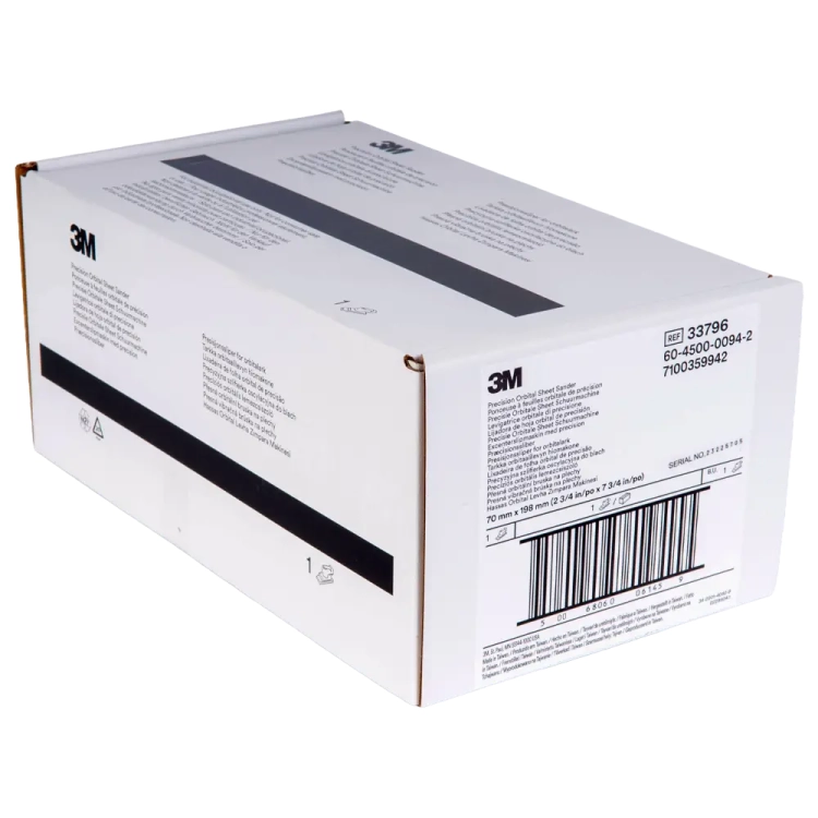 Szlifierka mimośrodowa 3M 33796 70 x 198 mm pneumatyczna