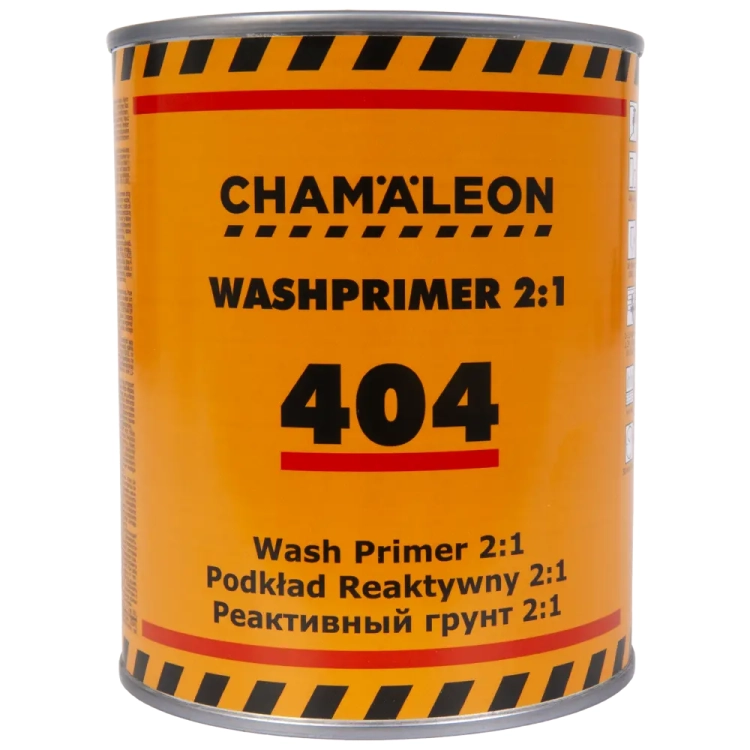 Podkład wytrawiający WASH PRIMER 2:1 1L Chamaleon 404 + Utwardzacz Chamaleon 204 0,5L