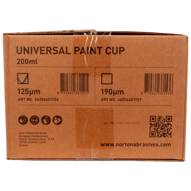 Zestaw kubków uniwersalnych 200ml-125µm-50 szt