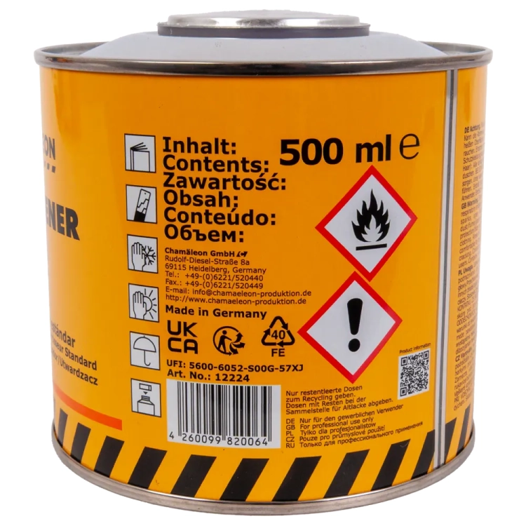 Utwardzacz 0,5L HS standard Chamaleon 222