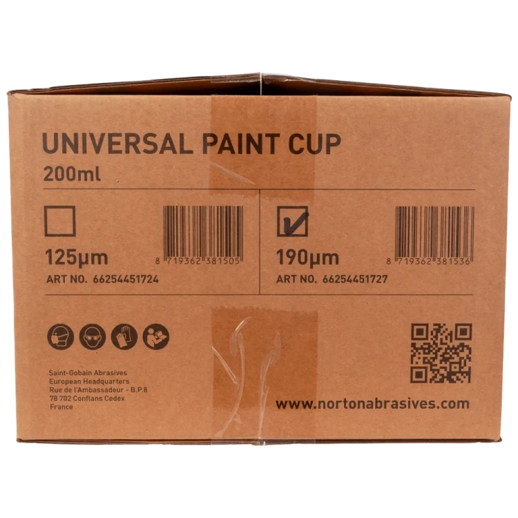 Zestaw kubków uniwersalnych 200ml-190µm-50 szt.