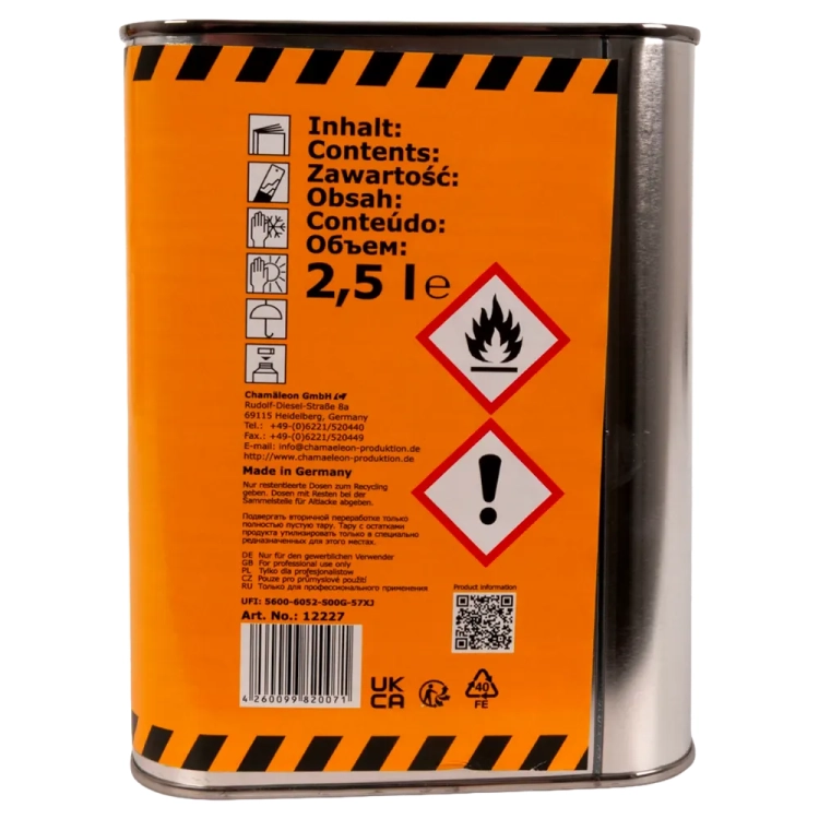 Utwardzacz 2,5L HS standard Chamaleon 222