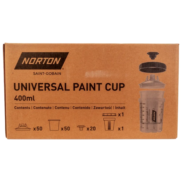 Zestaw kubków uniwersalnych 400ml-125µm-50 szt.