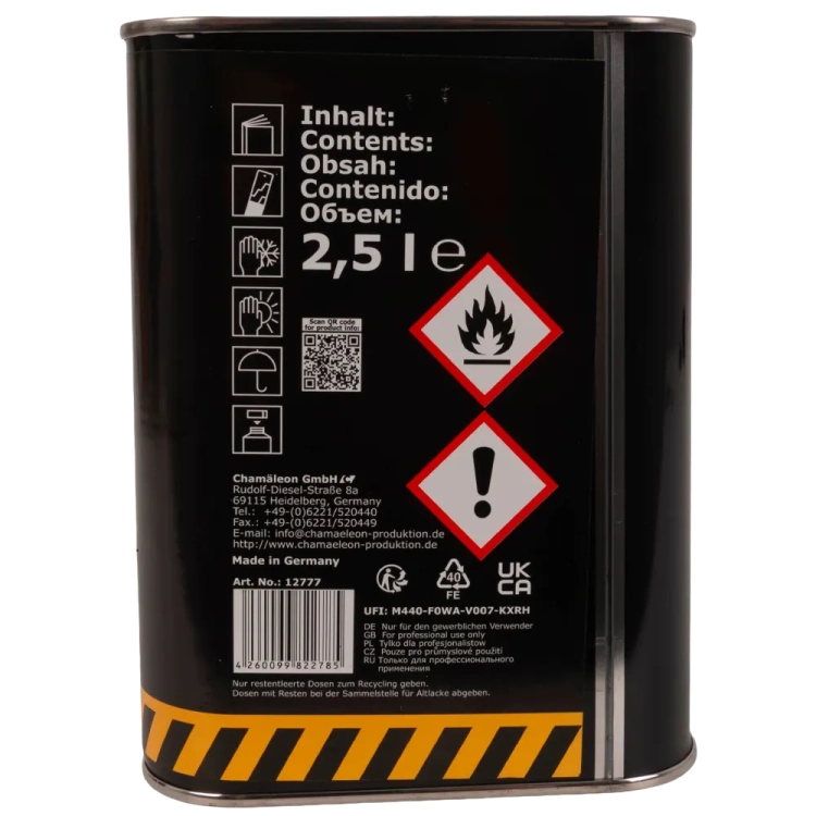 Utwardzacz UHS STANDARD Chamaleon 277 2.5 L do lakieru UHS Chamaleon 177