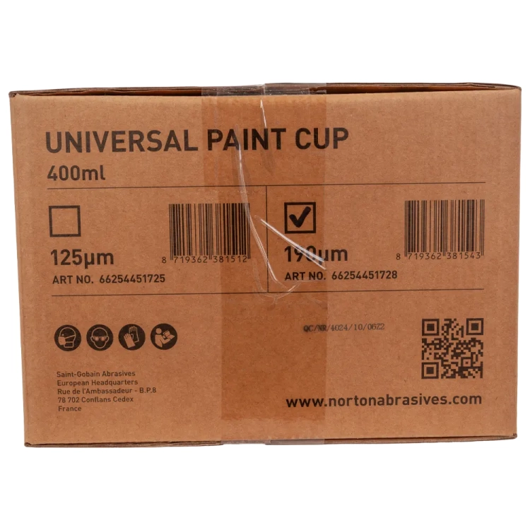 Zestaw kubków uniwersalnych 400ml-190µm-50 szt