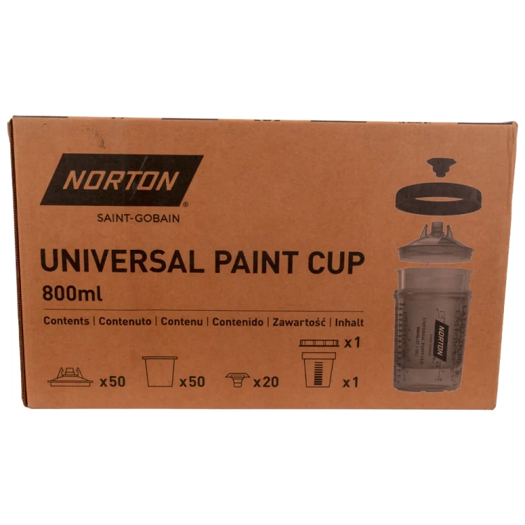 Zestaw kubków uniwersalnych 850ml-125µm-50 szt.