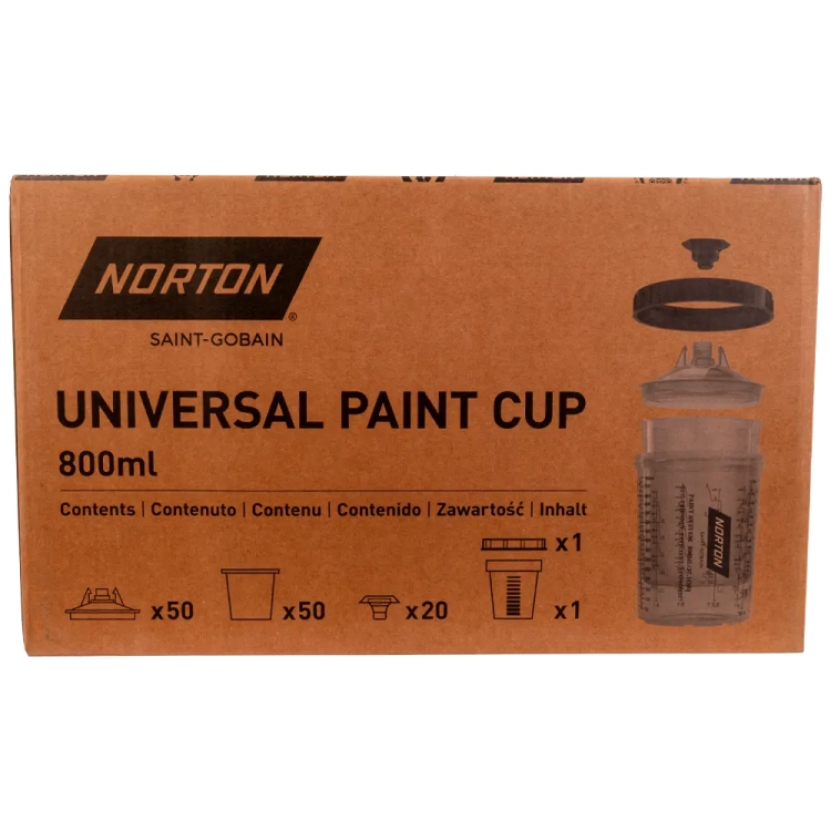 Zestaw kubków uniwersalnych 850ml-190µm-50 szt.