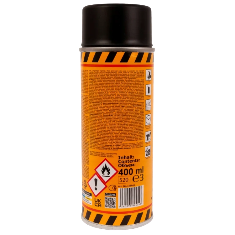 Podkład grubo wypełniający czarny spray 400ml Chamaleon 604