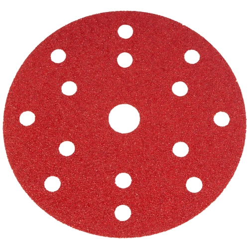 Krążki na rzep HT CERAMIC średnica 150mm 15H otworowe gradacja P60