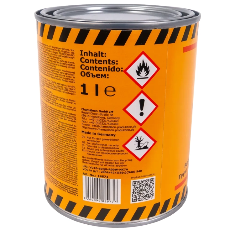 Podkład mokro na mokro Chamaleon 1L - szary