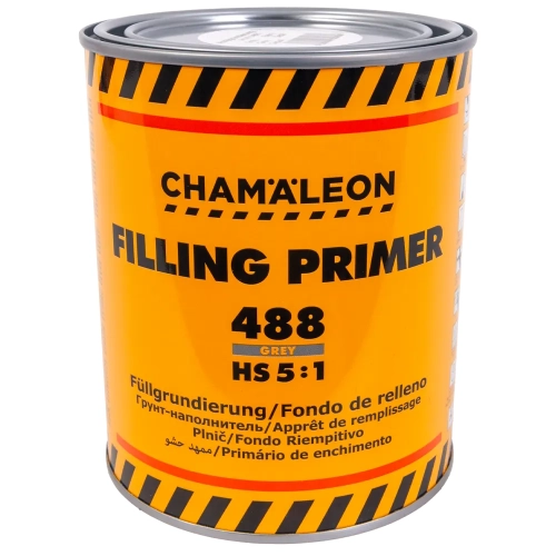 Podkład akrylowy wypełniający HS 5:1 szary 1L Chamaleon 488