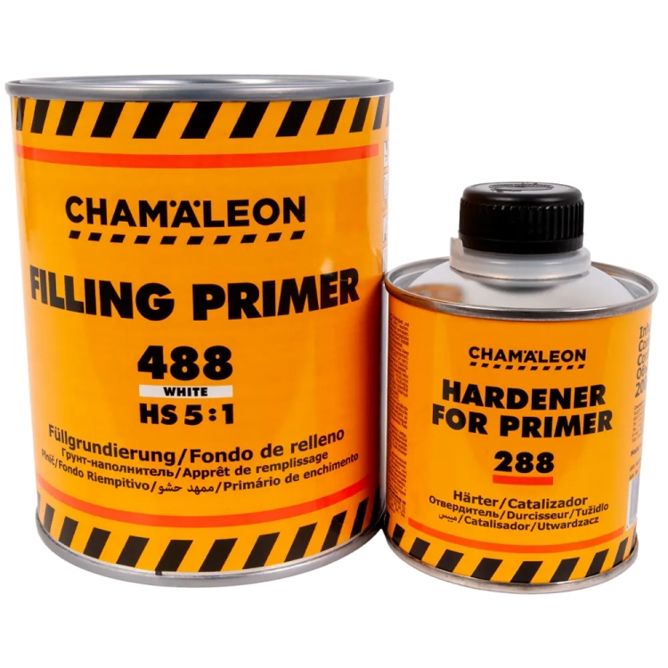 Podkład akrylowy wypełniający HS 5:1 biały 1L Chamaleon 488