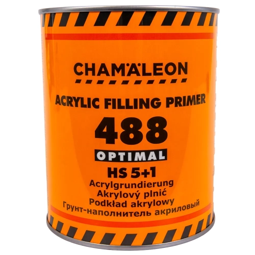 Podkład akrylowy wypełniający HS 5:1 czarny 1L Chamaleon 488