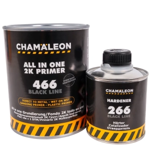Podkład Chamaleon ALL IN ONE  4:1 szary 0,8L 466 z Utwardzaczem Chamaleon 266