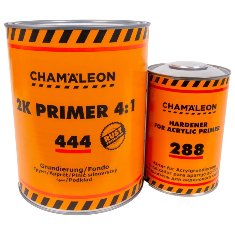 Podkład akrylowy wypełniający 4:1 biały 3,6L Chamaleon 444 z Utwardzaczem Chamaleon 288 0,9L