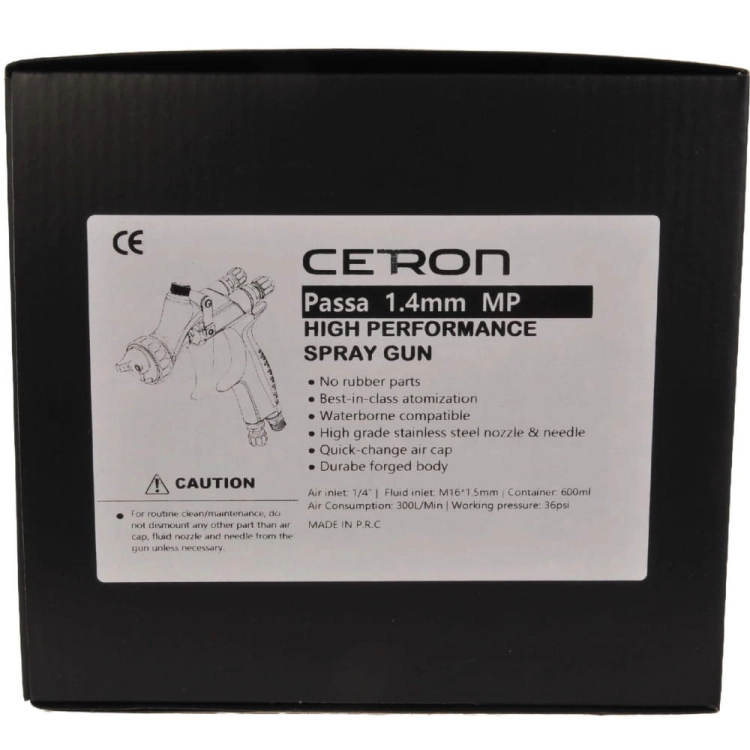 Cetron Passa 1.4 MP pistolet lakierniczy z kubkiem