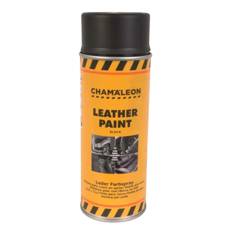 Farba do skór czarna spray 400ml 680