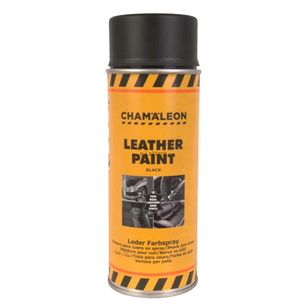 Farba do skór czarna spray 400ml 680